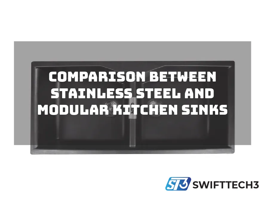 Comparison Between Stainless Steel And Modular Kitchen Sinks
