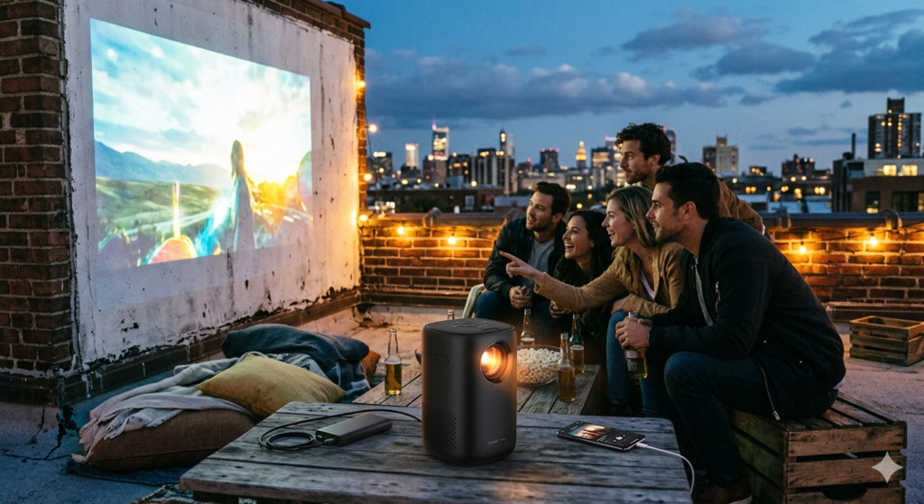 Portable Smart Projectors